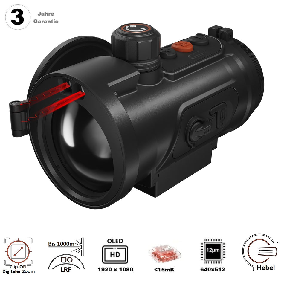 ThermTec Hunt 650L inkl. Rusan MAR Adapter