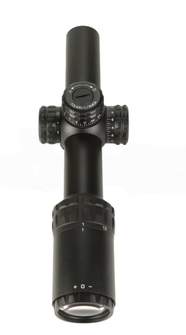 KECK 1-6x24 Drückjagd Zielfernrohr mit Leuchtpunkt | ED Glas