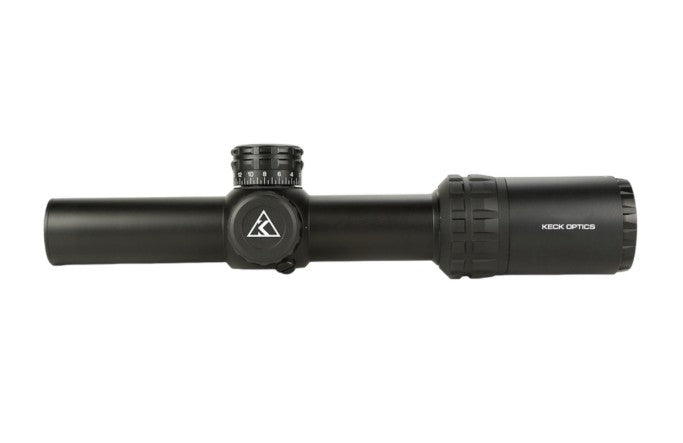 KECK 1-6x24 Drückjagd Zielfernrohr mit Leuchtpunkt | ED Glas