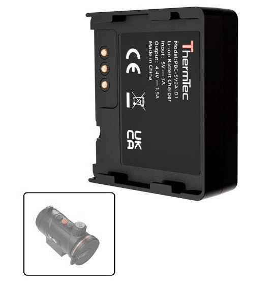 Doppeltes Ladegerät für die Lithium Ionen-Akkupacks vom ThermTec Hunt Pro