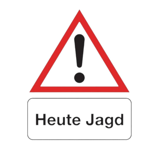 Absperrbanner Jagd